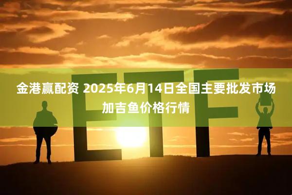 金港赢配资 2025年6月14日全国主要批发市场加吉鱼价格行情