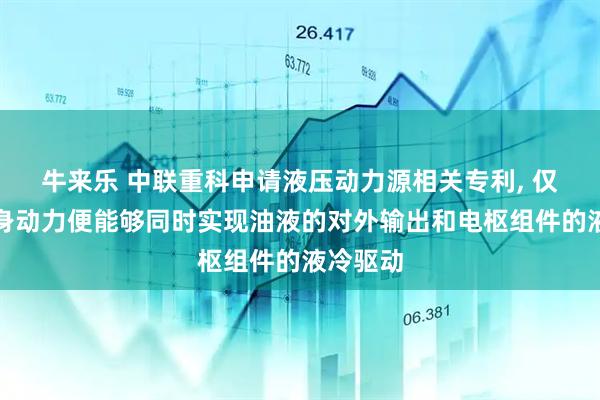 牛来乐 中联重科申请液压动力源相关专利, 仅依靠自身动力便能够同时实现油液的对外输出和电枢组件的液冷驱动